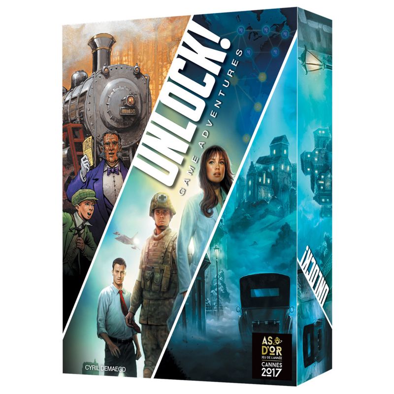 ASMODEE - Unlock Game Adventures juego De Mesa Español
