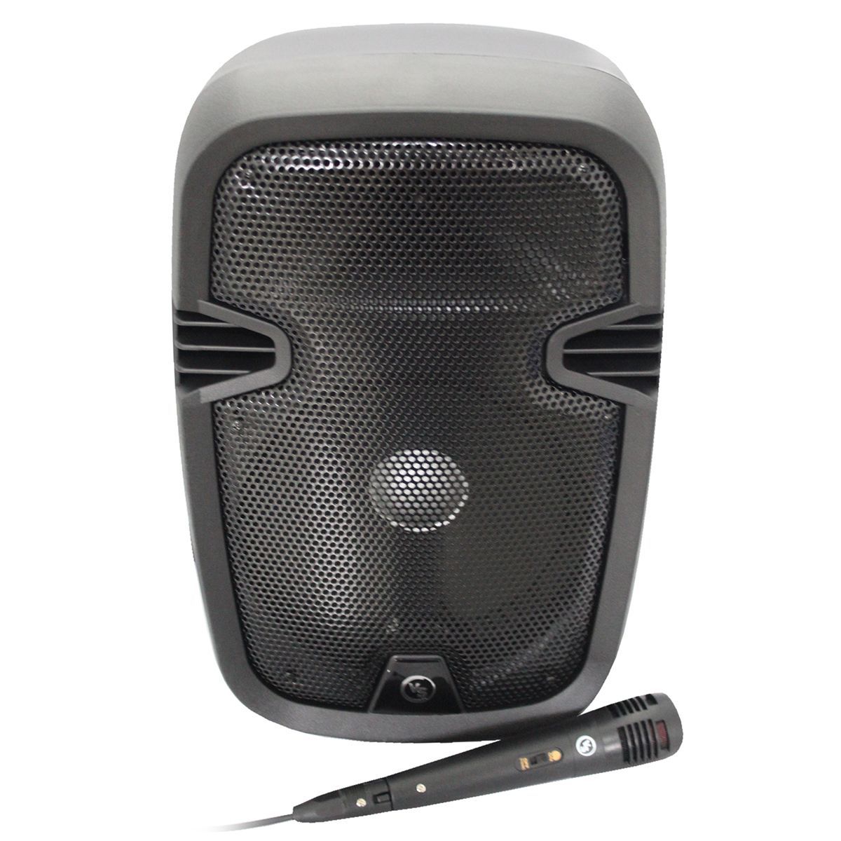 GENERICO - Cabina De Sonido Parlante Portátil Con Bluetooth Y Luces Led