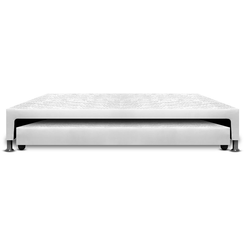 MAGIC CLASS - CAMA NIDO DUPLEX 140X190 MICROFIBRA BLANCO