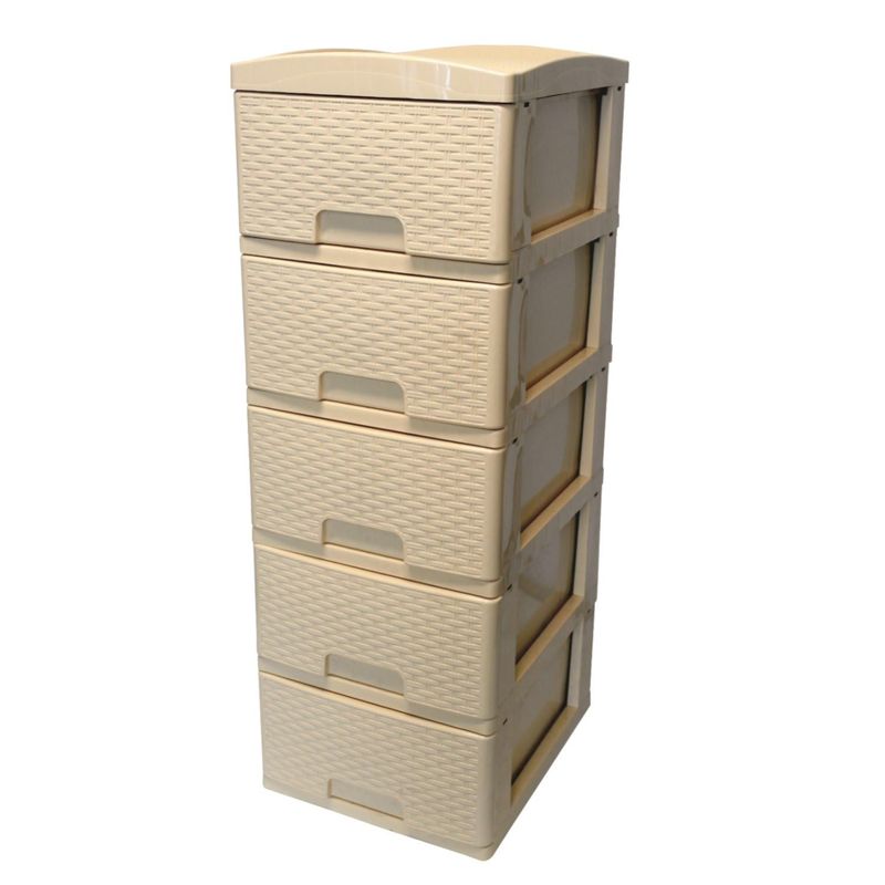 GENERICO - Armario Practimueble Closet Organizador En Polipropileno 5 Niveles