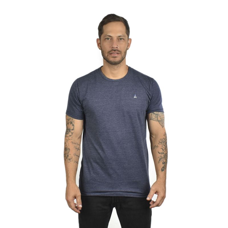 HAMER - Camiseta basica Hamer para hombre bordada en el frente