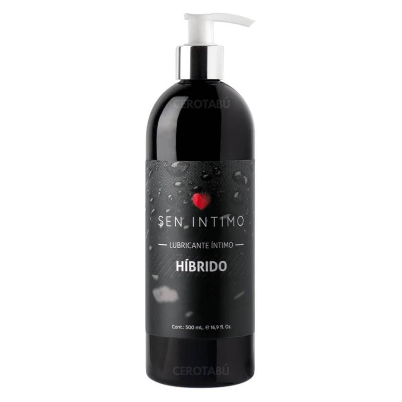 SEN INTIMO - Lubricante Hibrido A Base De Agua Y Silicona Sen Intimo x500 ml