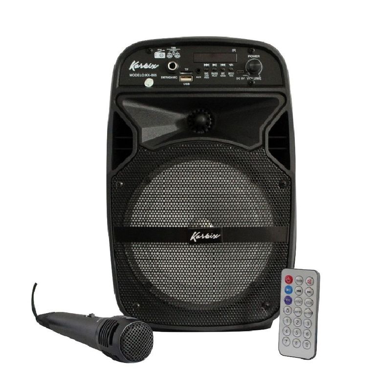 GENERICO - Cabina de Sonido Parlante Bluetooth Portatil Portable Recargable