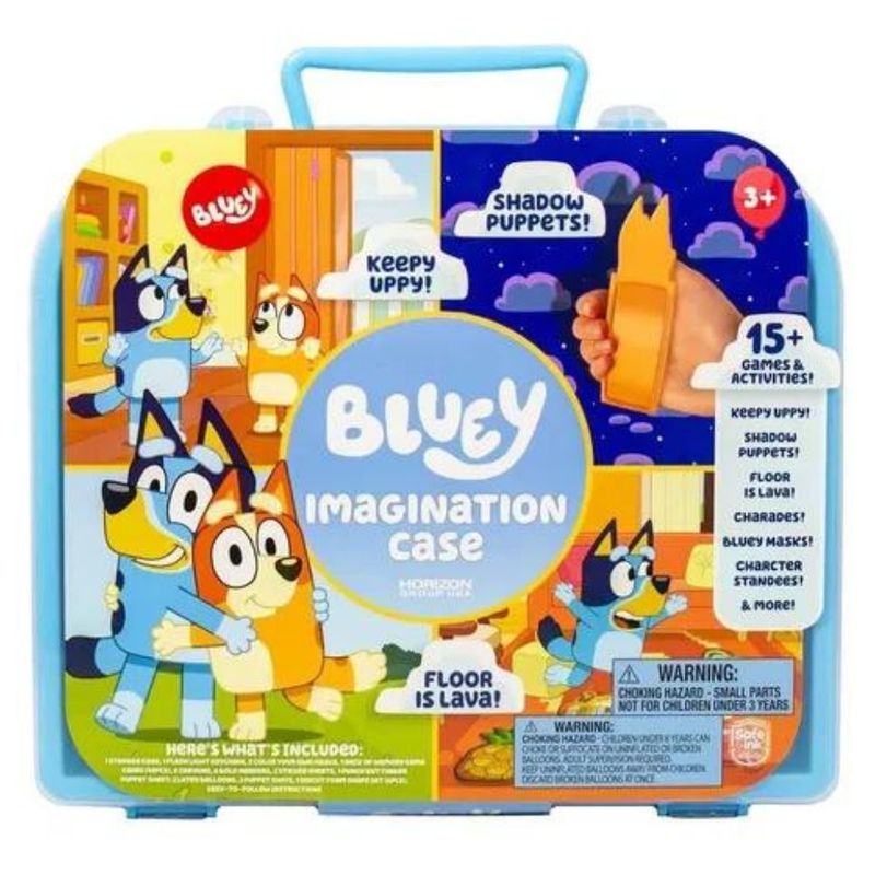 MOOSE TOYS - Estuche Set De Bluey Con Crayolas Y Marcadores Para Colorear