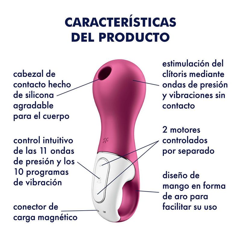 SATISFYER - Satisfyer Lucky Libra estimulación clítoris 100% Original