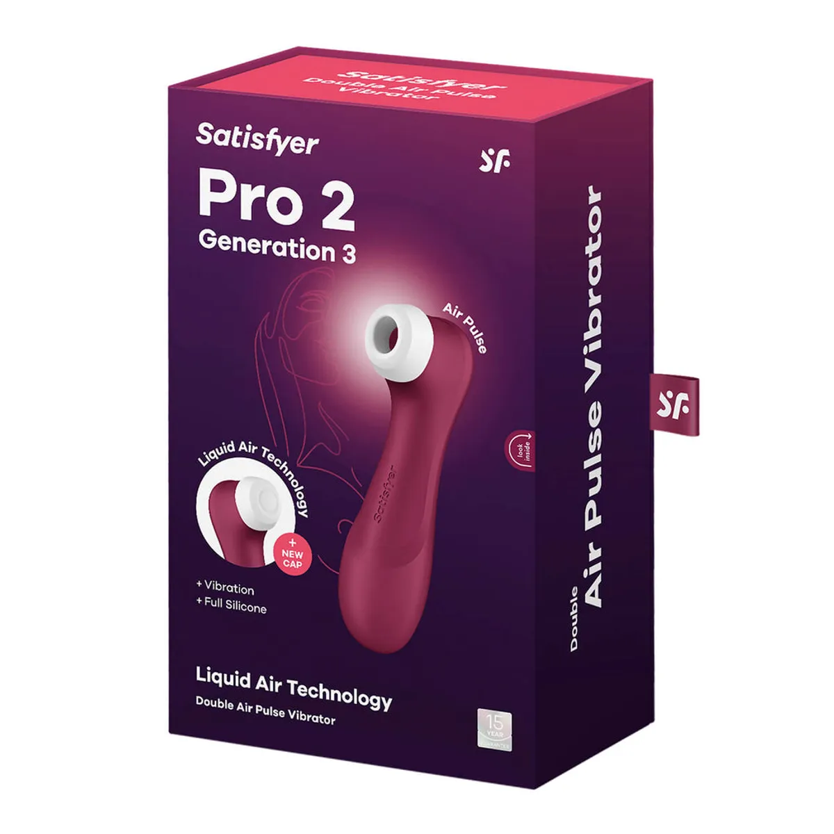 SATISFYER - Satisfyer Pro 2 Gen 3 – Estimulador Clítoris Vibration 100% Original