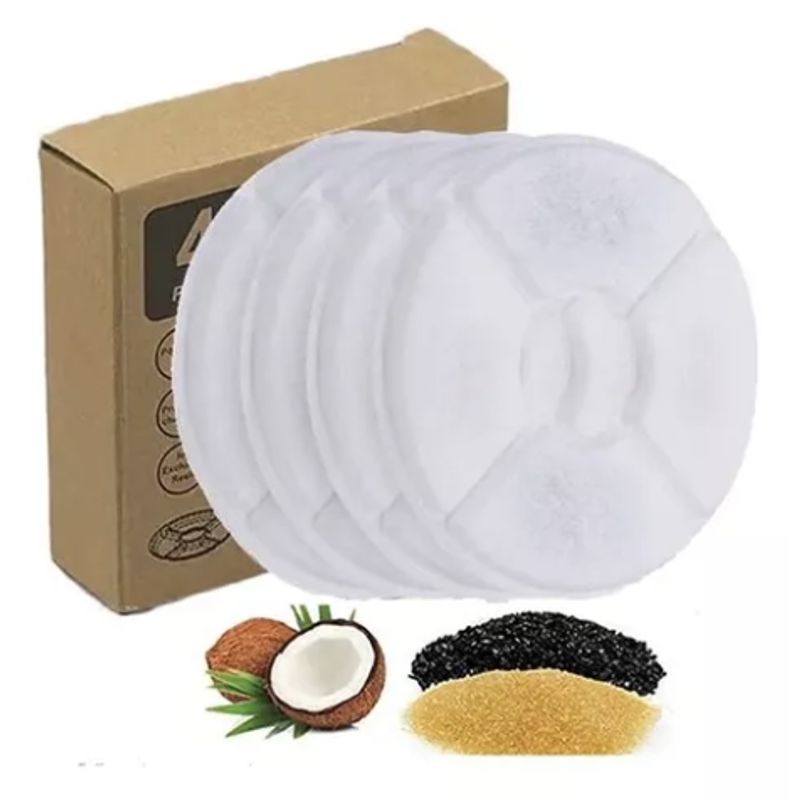 WUUFU - Repuestos Filtros De Agua Fuente Mascotas Circular
