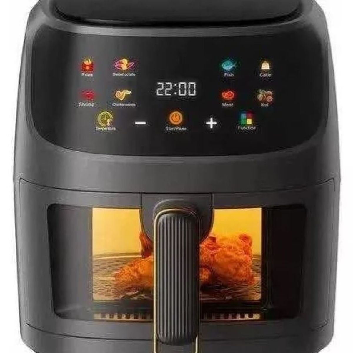 GENERICO - Freidora De Aire Digital 8 Litros Sin Aceite Air Fryer