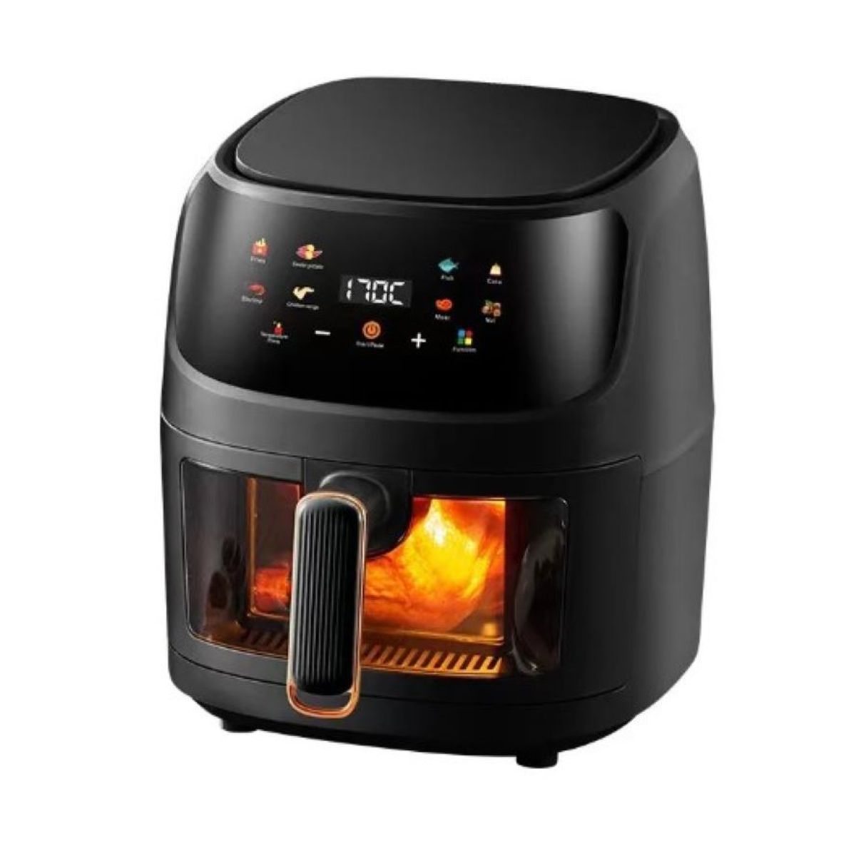 GENERICO - Freidora De Aire Digital 8 Litros Sin Aceite Air Fryer
