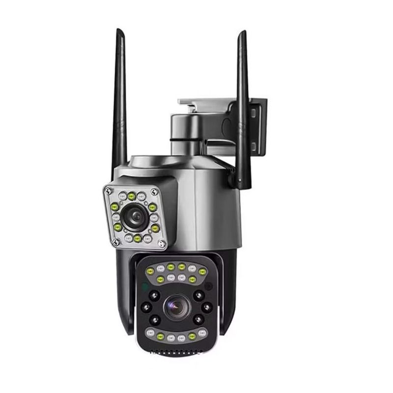 GENERICO - Camara De Seguridad Ptz Doble Lente Alta Definición Exterior