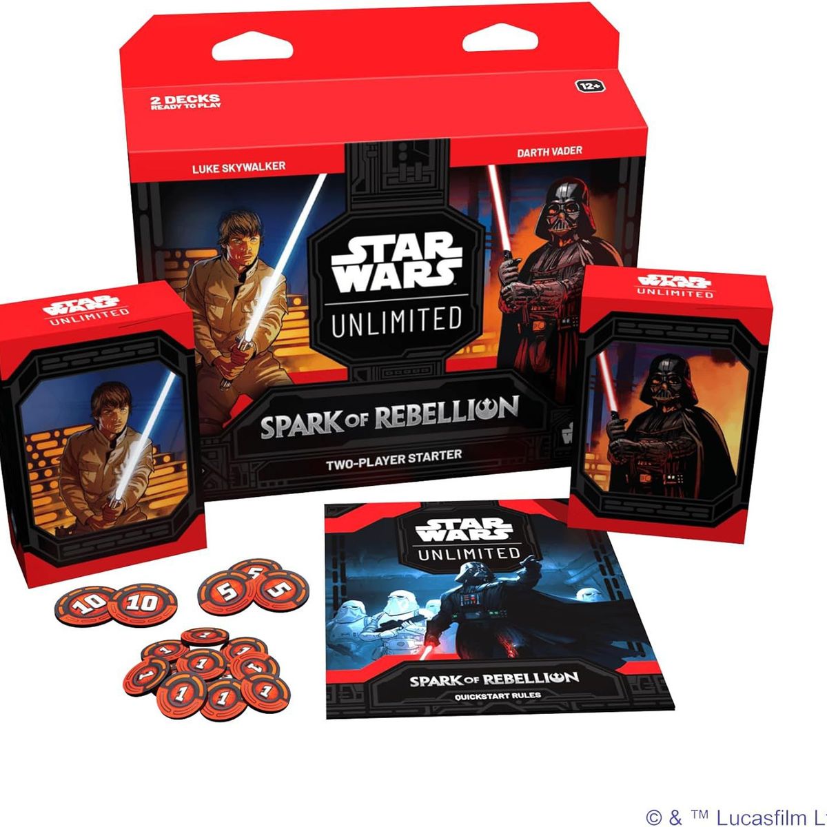 FANTASY FLIGHT GAMES - Star Wars: Spark Of Rebellion Caja Para 2 Jugadores – Inglés