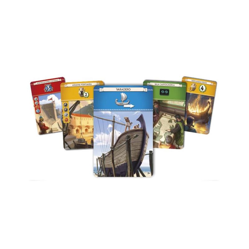 ASMODEE - 7 Wonders: Armada Nueva Edición