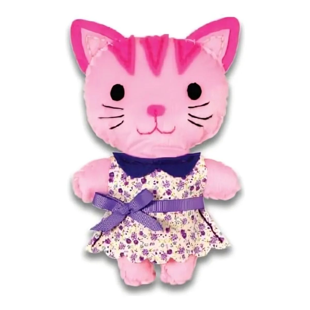 JUGANDO Y EDUCANDO - Juguete Niñas Set De Arte Y Diseño Amigos Tejidos Gato