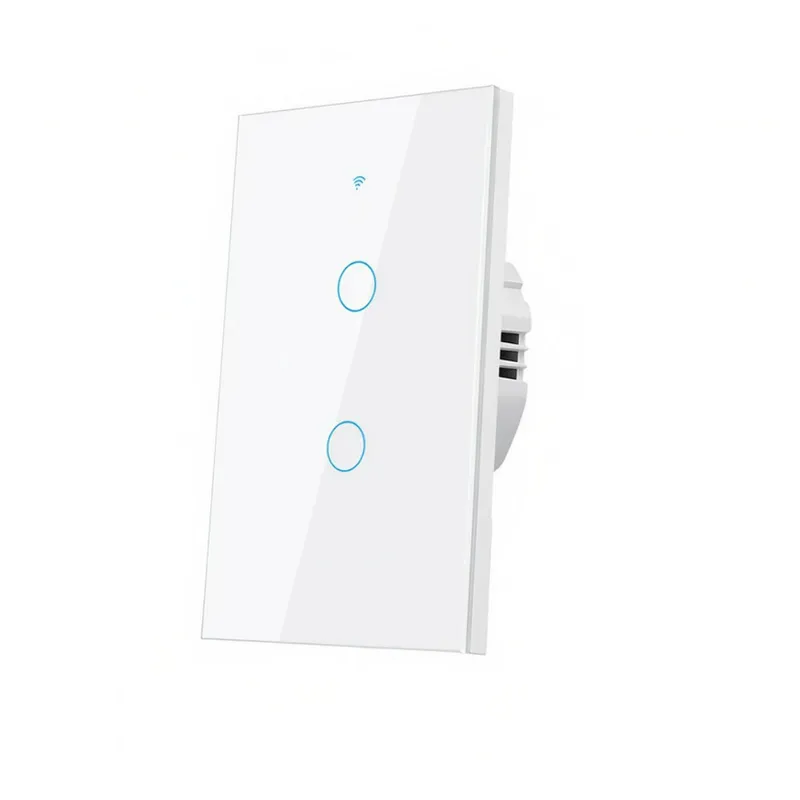 GENERICO - Interruptor Inteligente Doble Alexa Google Home Smart Touch