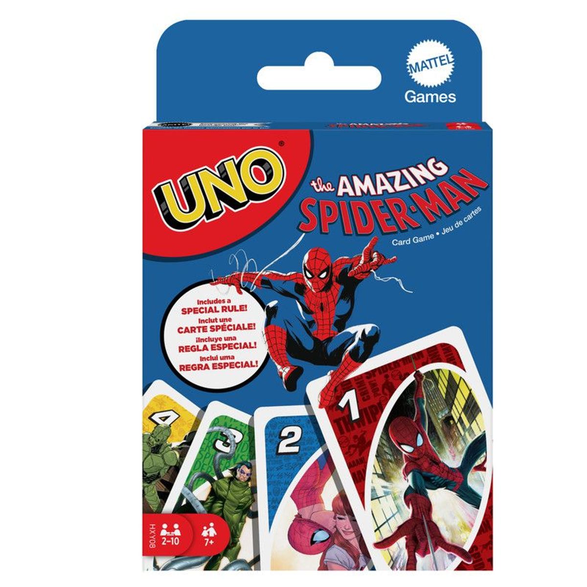 UNO - Juego De Mesa Uno Marvel Spider-Man