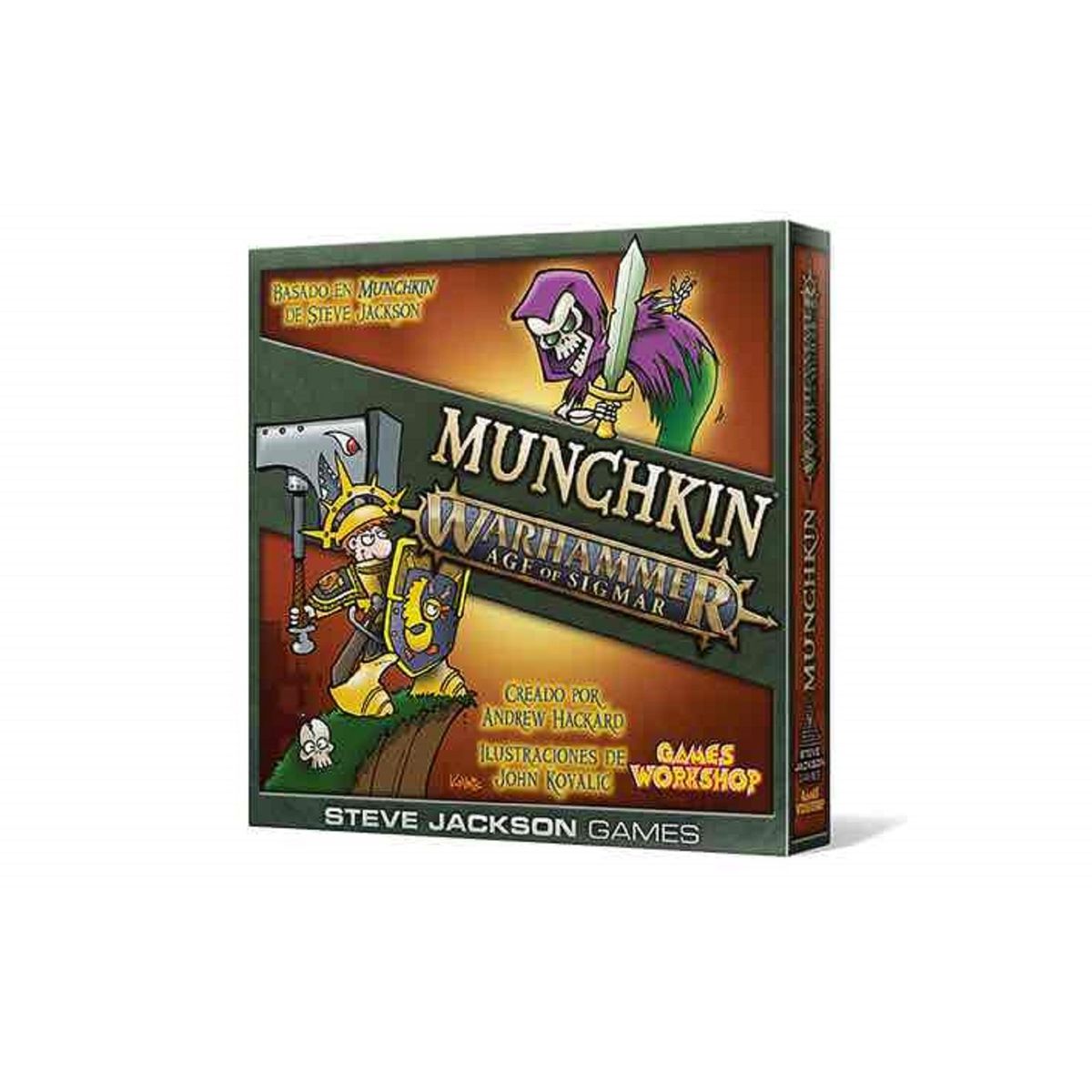 ASMODEE - Munchkin Age Of Sigmar Juego de Mesa