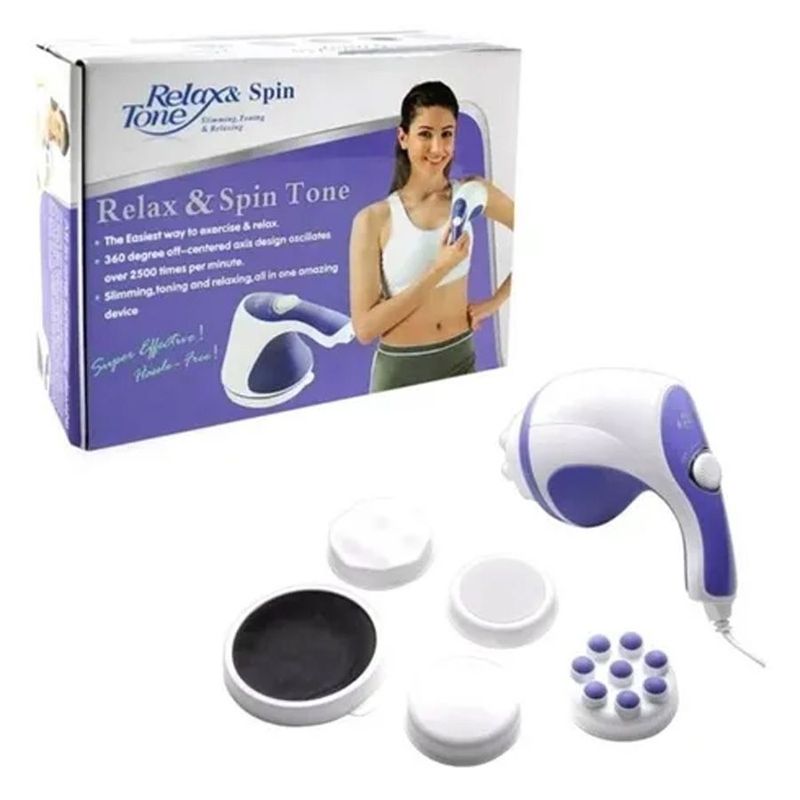 GENERICO - Masajeador Corporal Relax Tones Spin Reductor Tonificador