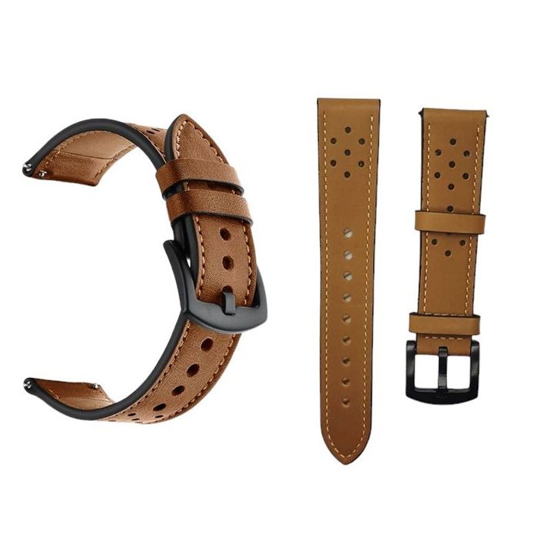 GENERICO - Pulso Cuero Compatible Samsung Gear S3  y Galaxy watch 46mm pulso 22mm