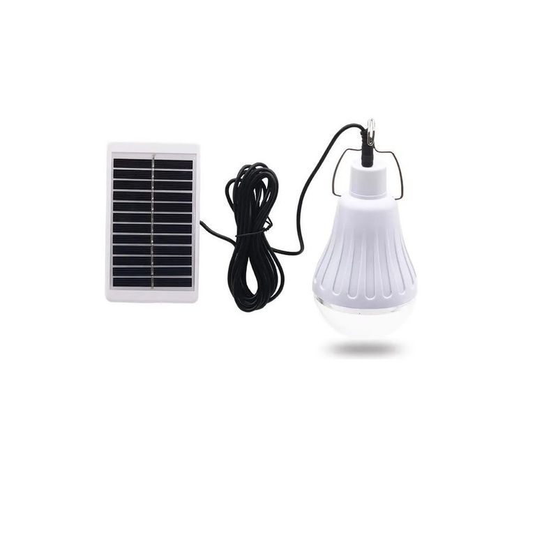 GENERICO - Bombillo recargable con energía solar 10W