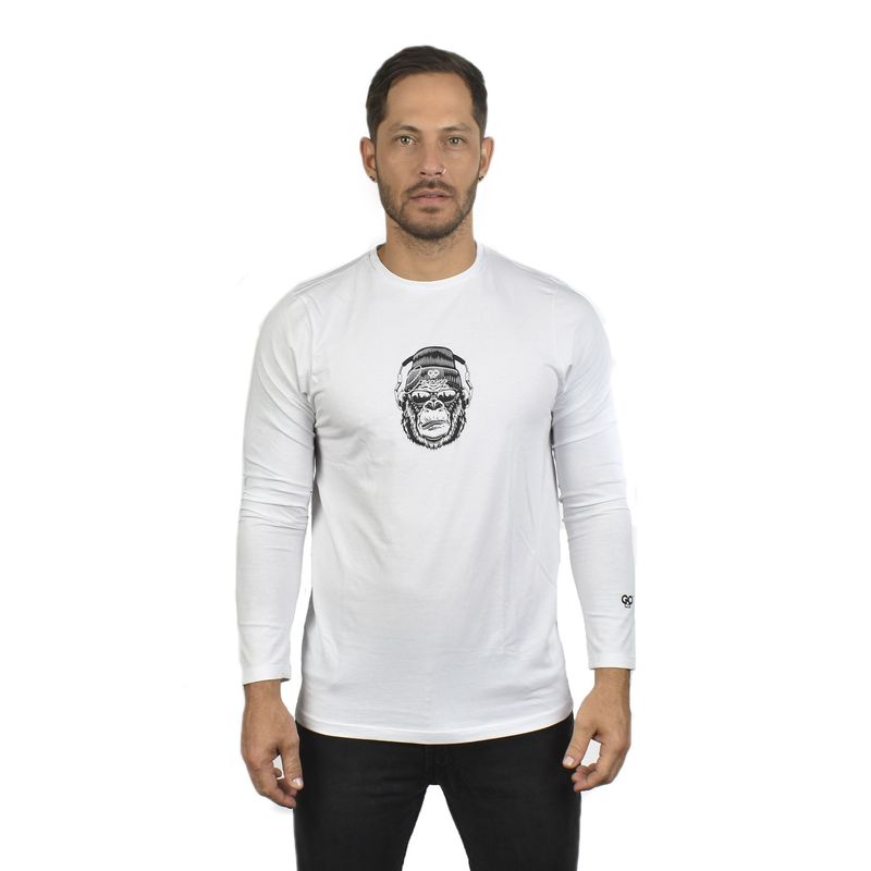 GOCO - Polo Audax para hombre estampada con bolsillo