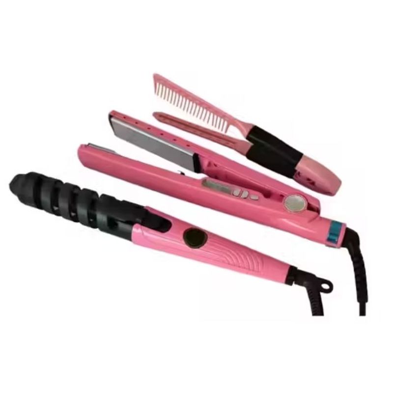 GENERICO - Combo nano titanium rosado