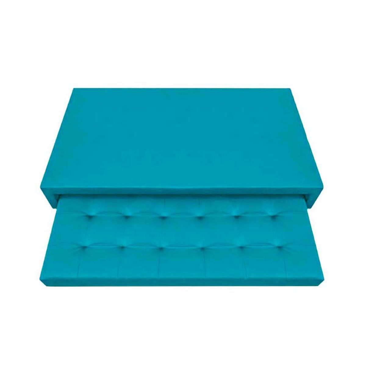 MAGIC CLASS - BASE CAMA NIDO JAFAR120X190 MICROFIBRA AZUL
