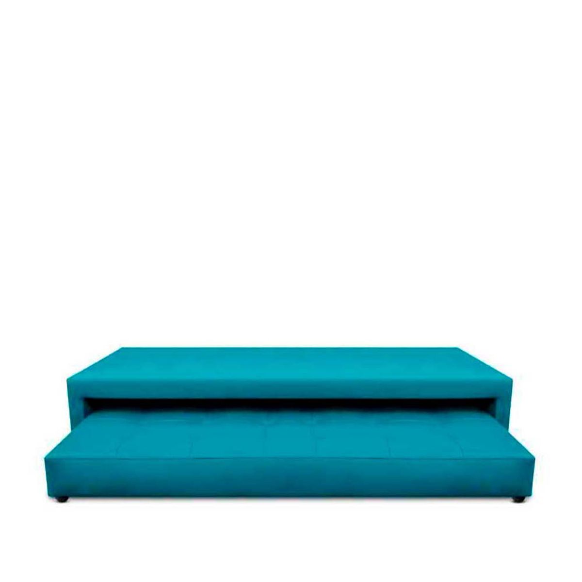 MAGIC CLASS - BASE CAMA NIDO JAFAR120X190 MICROFIBRA AZUL