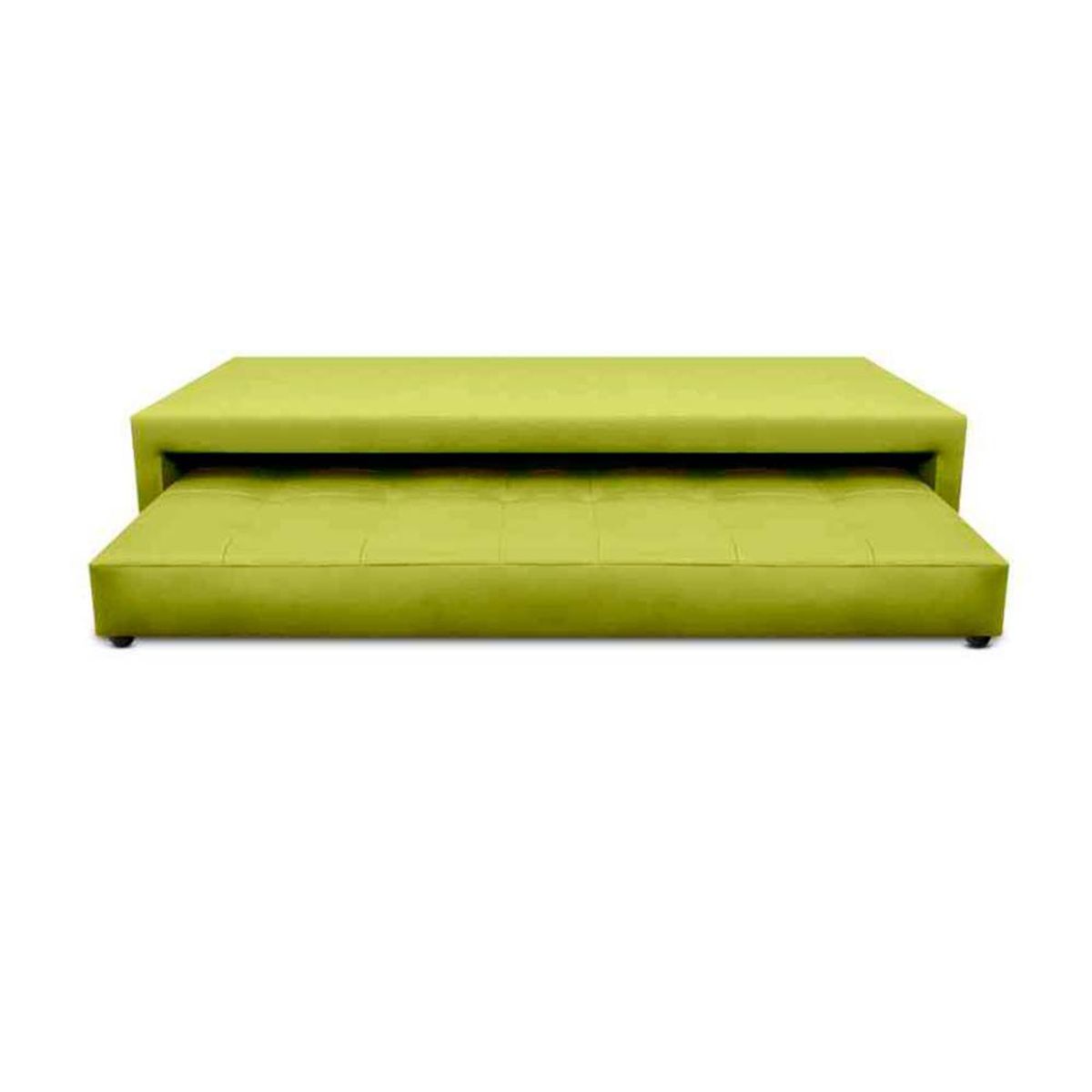MAGIC CLASS - BASE CAMA NIDO JAFAR140X190 ECOCUERO VERDE