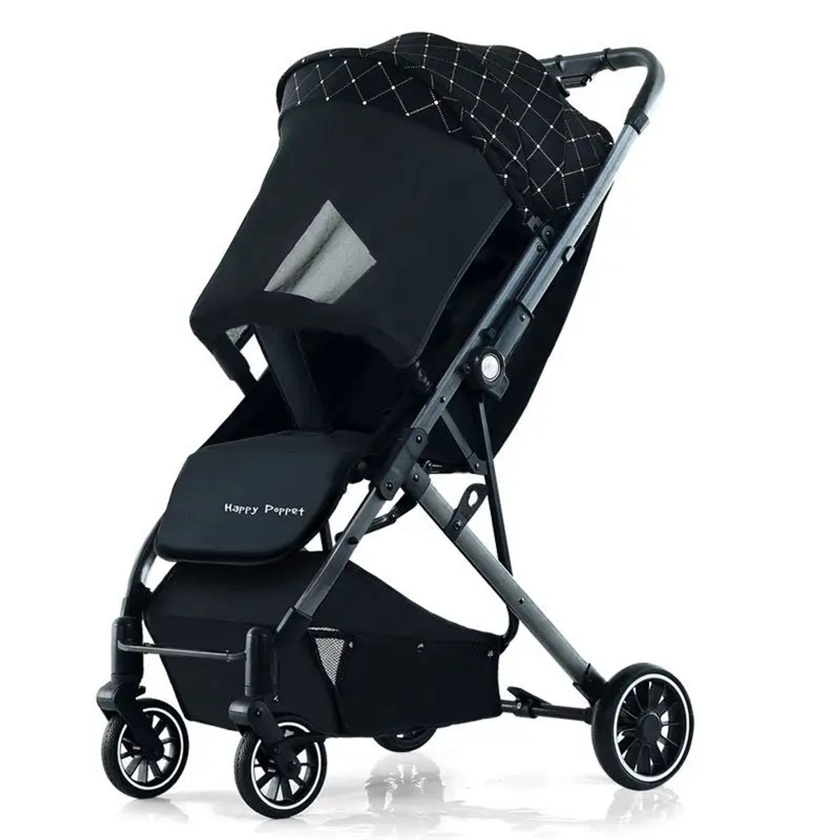 KIDSHOP - Coche Reversible Tipo Maleta Fino + Toldillo Z03B-GR