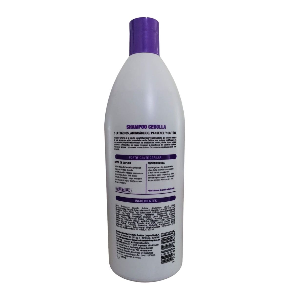 VRT VERSATIL - Shampoo Versátil Cebolla Litro