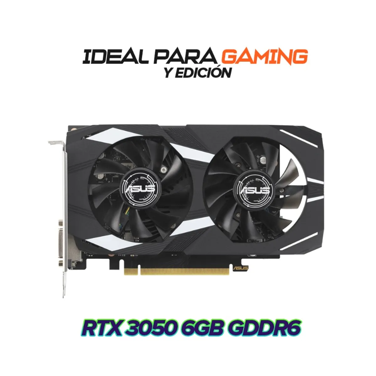 AMD - TORRE GAMER RYZEN 7 5700G - RTX 3050 6GB - 32GB RAM - 1TB SSD -  MONITOR 22" FHD + COMBO INCLUIDO