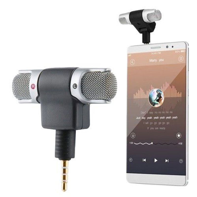 GENERICO - microfono celular unidireccional con malla