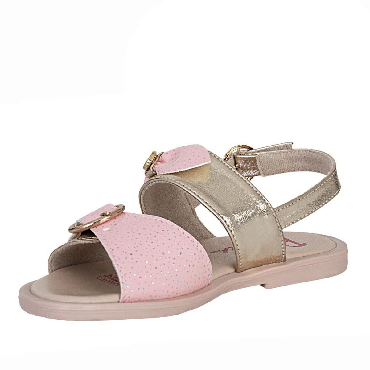 BARBIE - Sandalia de Niña marca BARBIE en Color DORADO ROSADO  / SAND.BARBIE SE