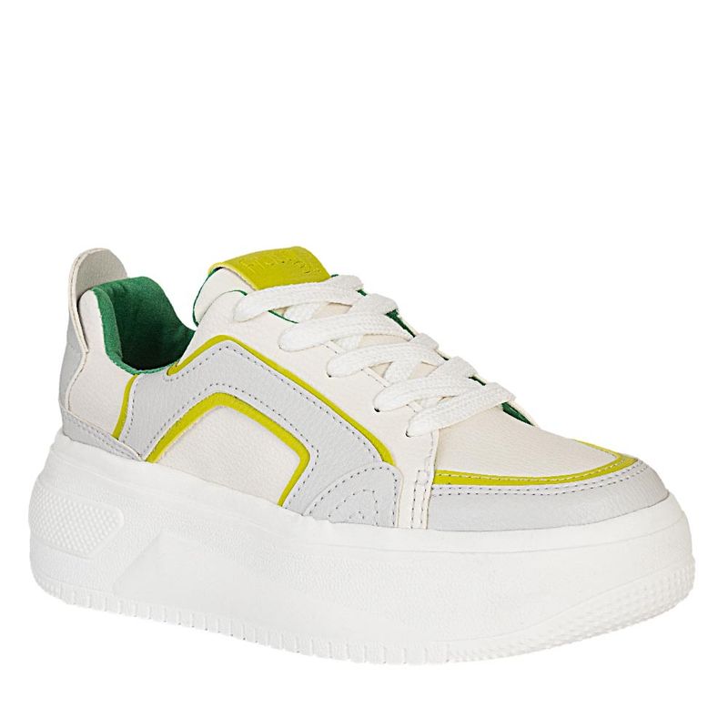 FRATTINI BELA - Tenis de Mujer marca FRATTINI BELA en Color CREMA  / TENIS DAKOTA