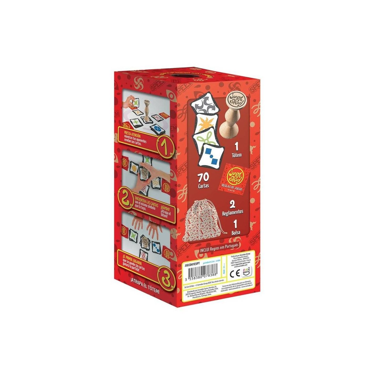 ASMODEE - Jungle Speed Juego De Mesa Español