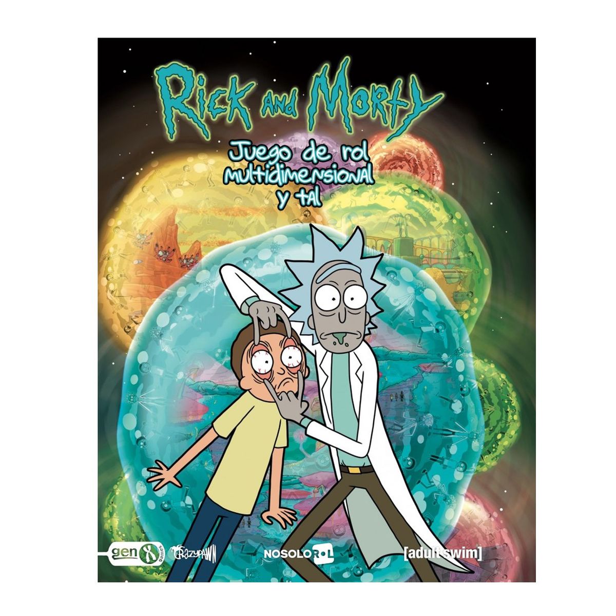 ASMODEE - Rick Y Morty El Juego De Rol Multidimensional Libro de Rol