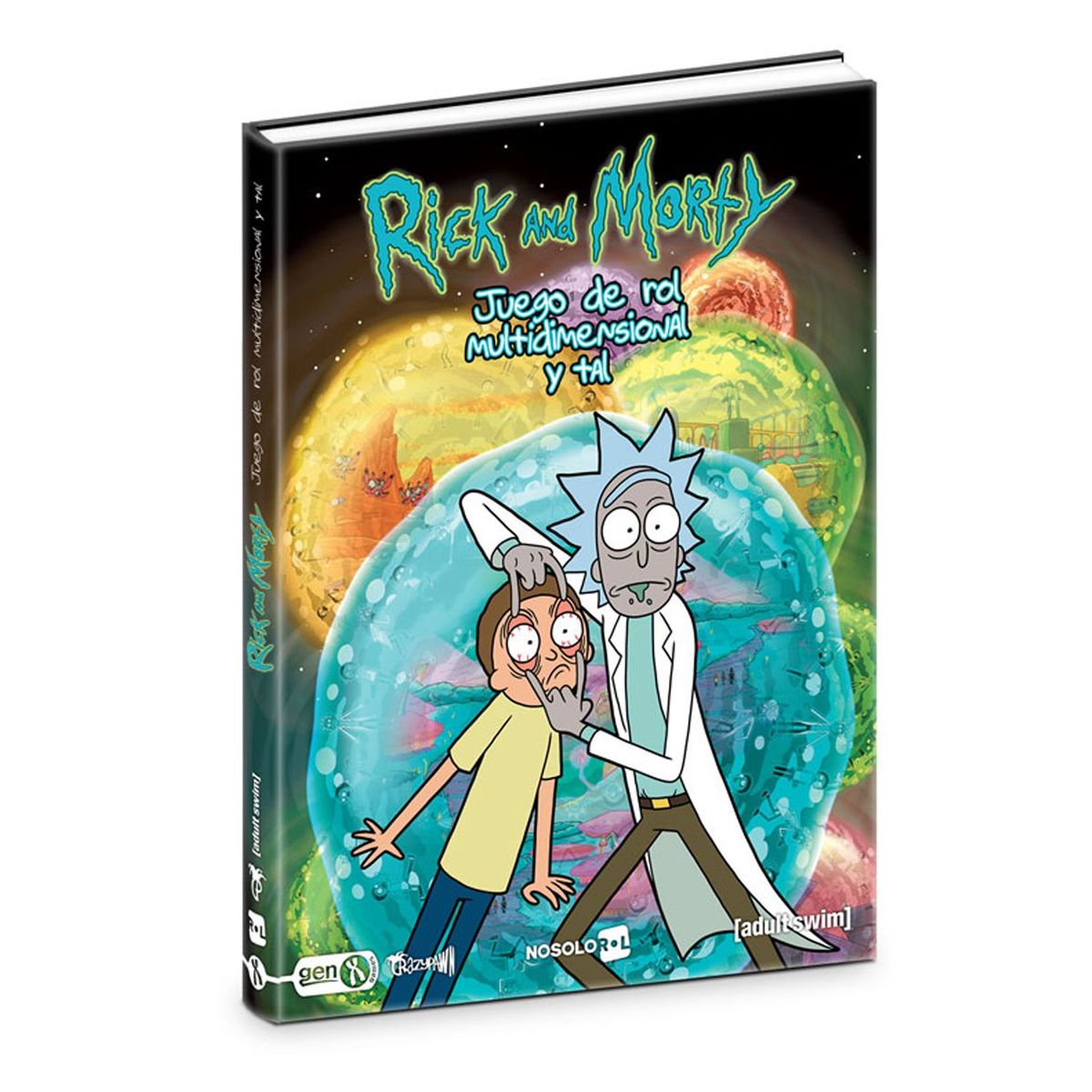 ASMODEE - Rick Y Morty El Juego De Rol Multidimensional Libro de Rol