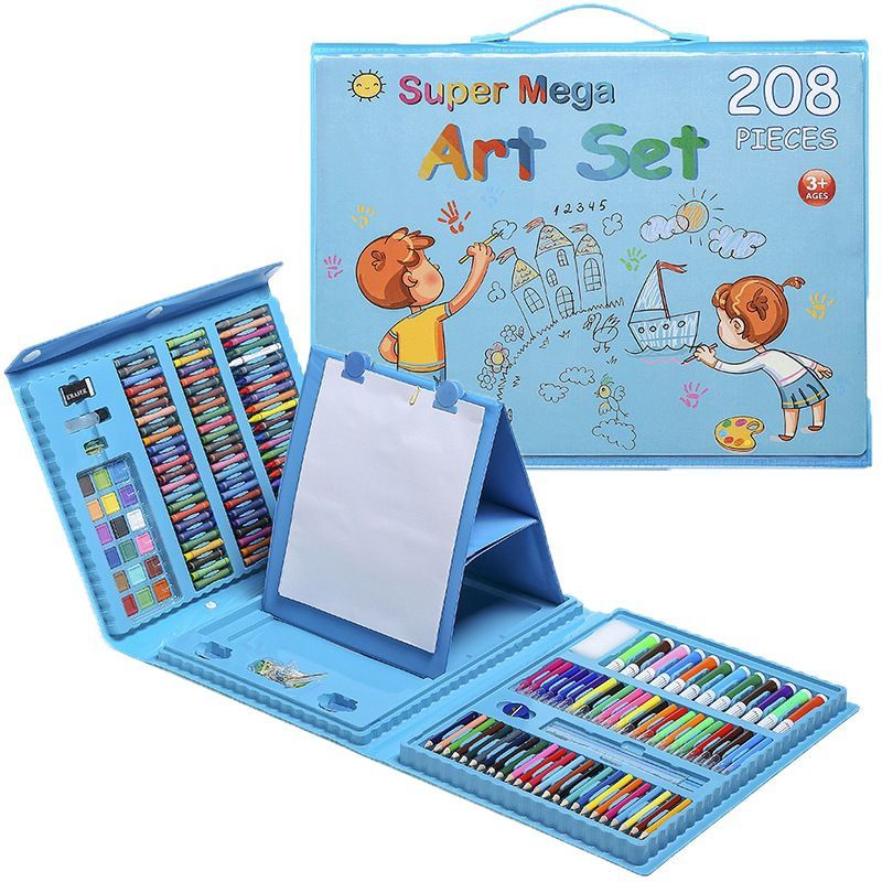 GENERICO - Set De Arte Para Niños x 208 Piezas