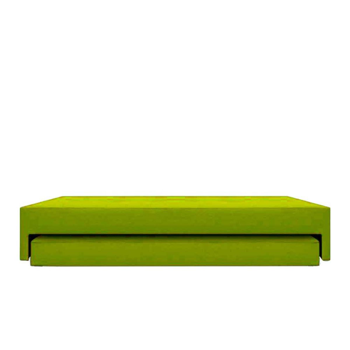 MAGIC CLASS - CAMA NIDO JAFAR DOBLE COLCHÓN140X190 MICROFIBRA VERDE
