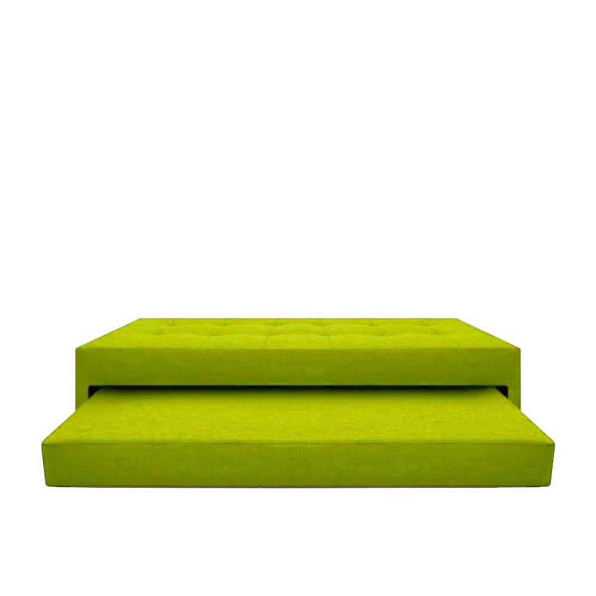 MAGIC CLASS - CAMA NIDO JAFAR DOBLE COLCHÓN140X190 MICROFIBRA VERDE