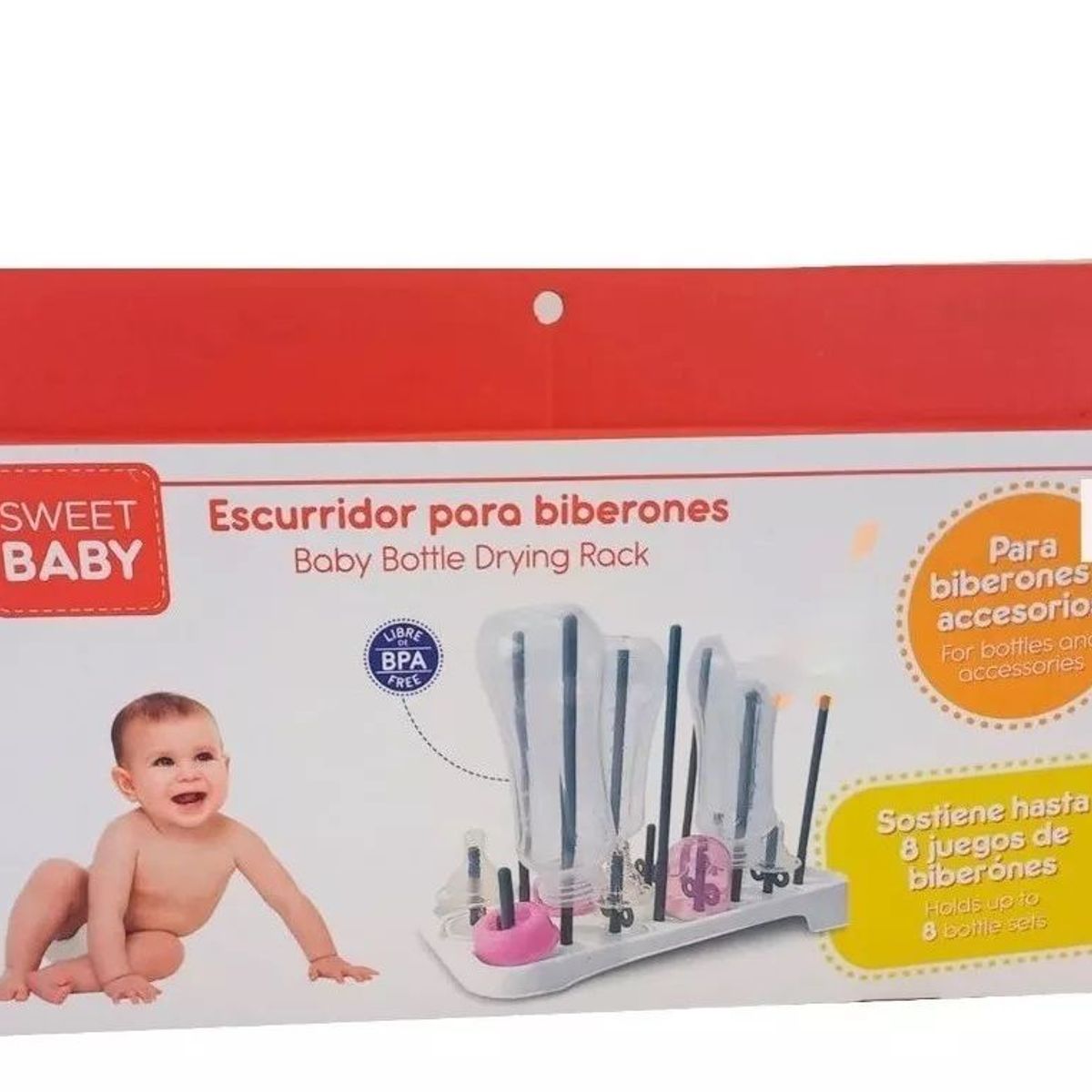 GENERICO - Escurridor Teteros Secado Biberon Tetero