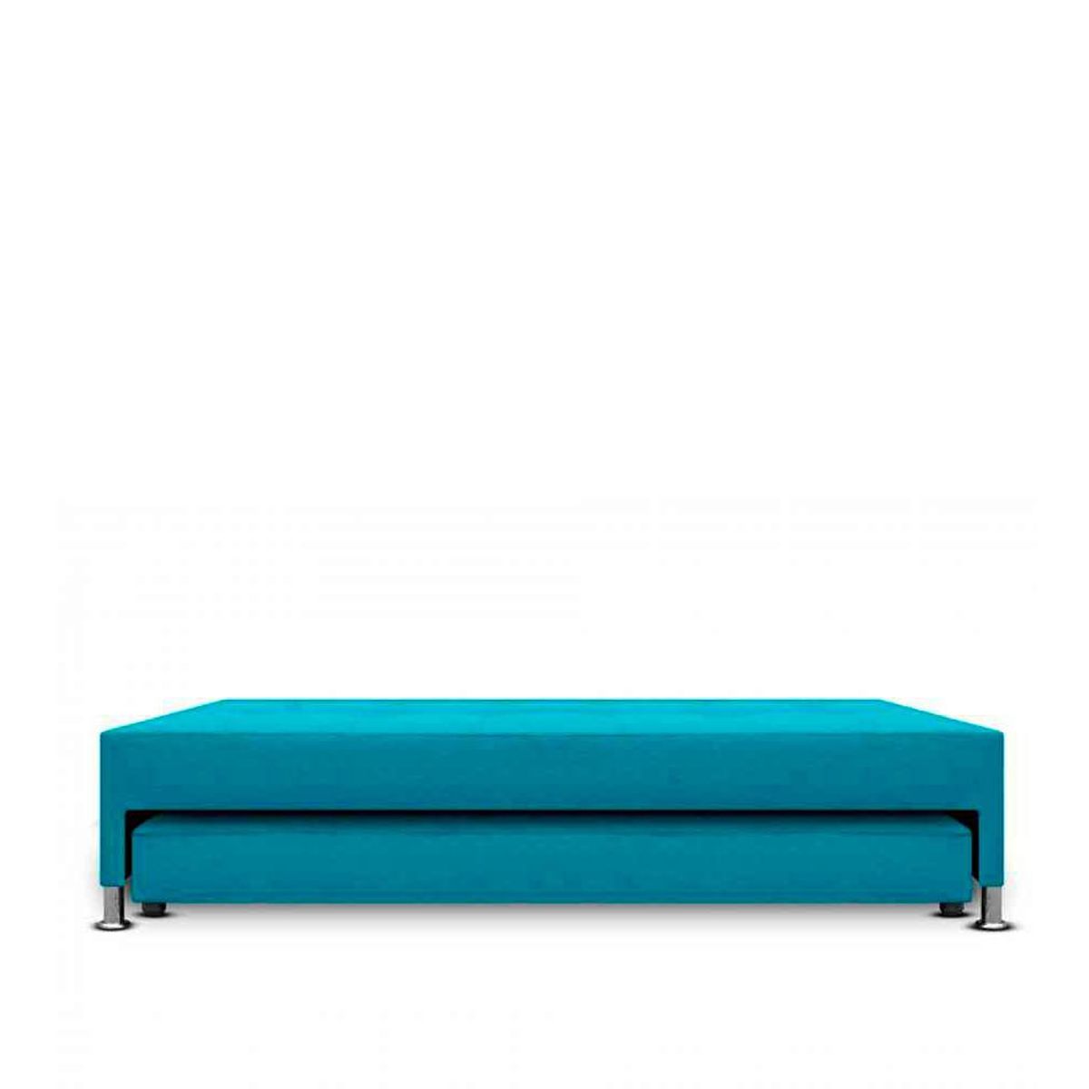 MAGIC CLASS - CAMA NIDO JAFAR DOBLE COLCHÓN140X190 MICROFIBRA AZUL