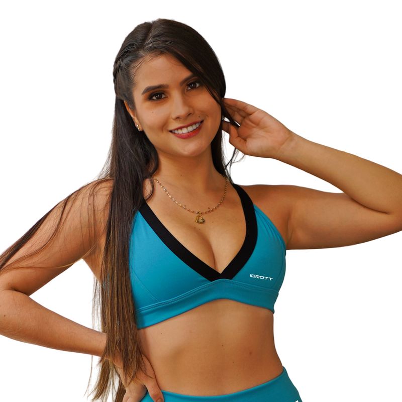 IDROTT - TOP DEPORTIVO MUJER DELUXE.