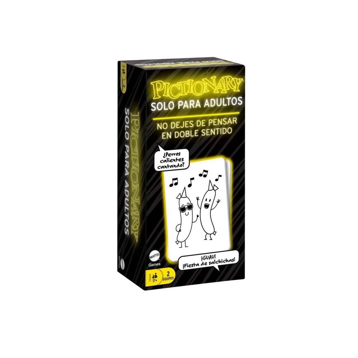 MATTEL - Juego De Mesa Pictionary Solo Para Adultos