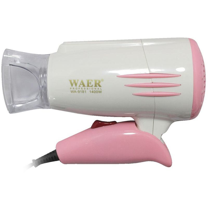 GENERICO - Secador De Cabello Viajero Potente 1400 Watt