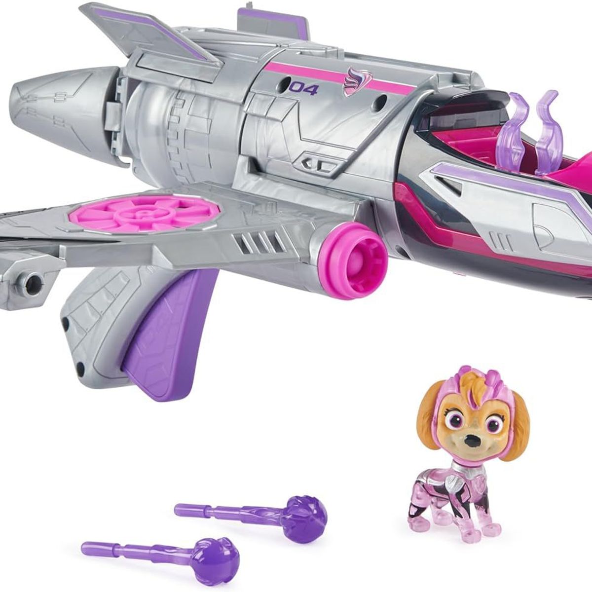 SPIN MASTER - Paw Patrol Mighty Movie Skye Jet Transformable De Rescate