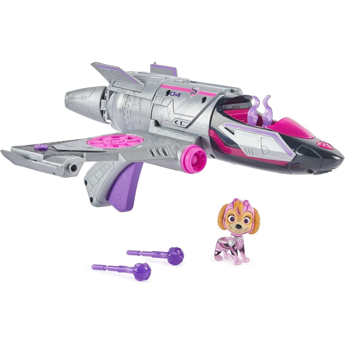 SPIN MASTER - Paw Patrol Mighty Movie Skye Jet Transformable De Rescate