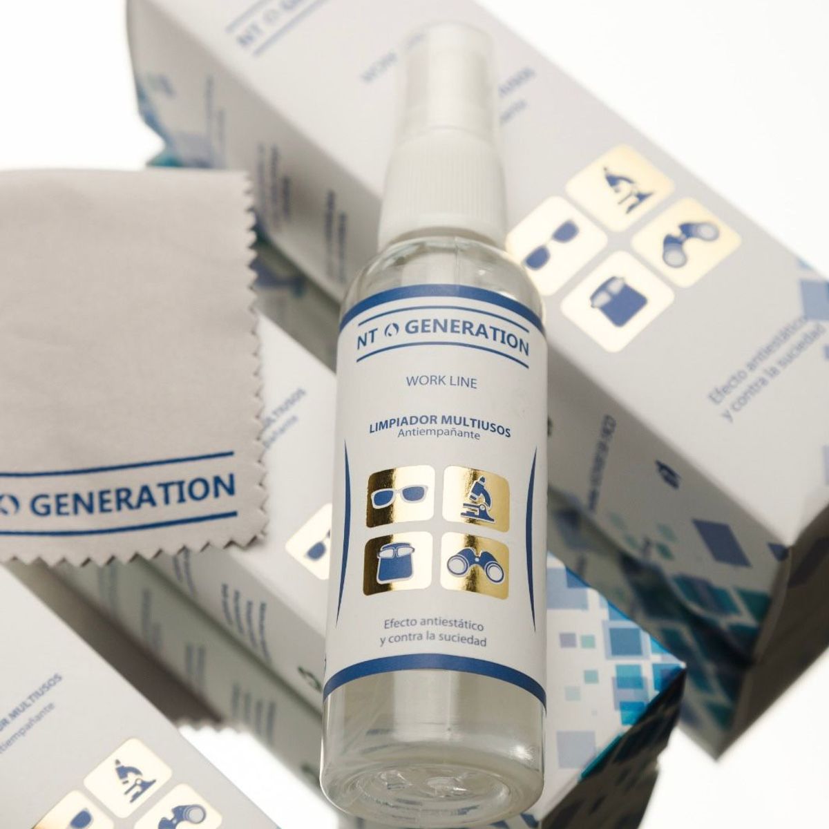 GENERICO - Limpiador de lentes gafas  Work Line 120 ML