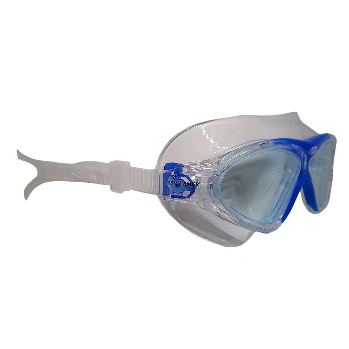 SWIMMER - GAFA NATACION JUNIOR ADULTO AZUL PUNTOS 100 % ORIGINAL