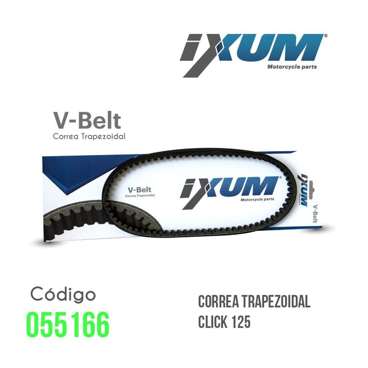GENERICO - CORREA TRANSMISION MOTO HONDA CLICK 125i TODAS IXUM